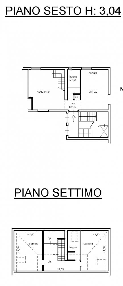 APPARTAMENTO IN CENTRO ULTIMO PIANO  PERFETTO!